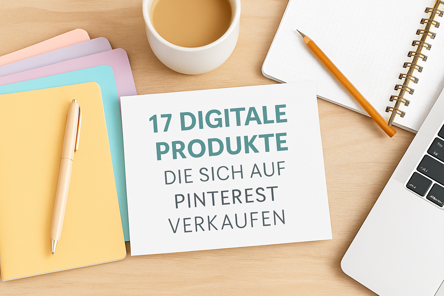 17 digitale Produkte, die sich auf Pinterest verkaufen – und dir den Start ins Online-Business erleichtern